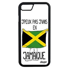 Чехол на смартфон iPhone 8, "Еду на Ямайку" Путешествие Государственный Utaupia