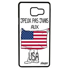 Чехол на смартфон Samsung Galaxy A3 2016, "Еду в США" Патриот Путешествие Utaupia
