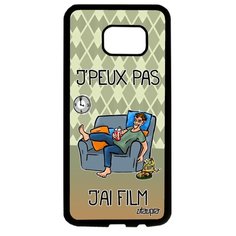 Чехол на Galaxy S7 Edge, "Не могу - у меня фильм!" Манга Телевизор Utaupia