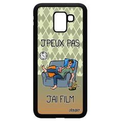 Чехол для смартфона Samsung Galaxy J6 2018, "Не могу - у меня фильм!" Шутка Телевизор Utaupia