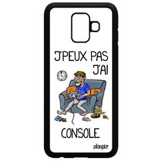 Чехол для смартфона Galaxy A6 2018, "Не могу - у меня приставка!" Карикатура Консоль Utaupia