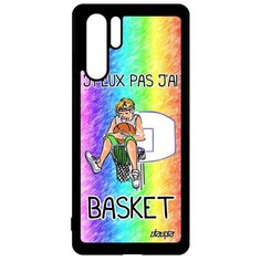 Чехол на смартфон Huawei P30 Pro, "Не могу - у меня баскетбол!" Мяч Повод Utaupia