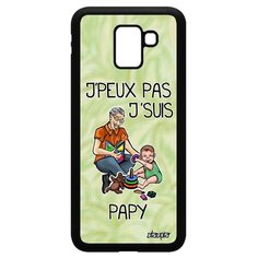 Чехол на смартфон Galaxy J6 2018, "Не могу - стал дедом!" Шутка Дед Utaupia