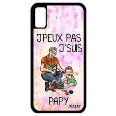 Чехол на смартфон iPhone X, "Не могу - стал дедом!" Карикатура Комикс Utaupia