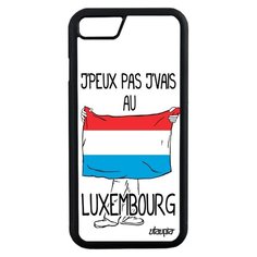 Чехол на смартфон Apple iPhone 7, "Еду в Люксембург" Флаг Туризм Utaupia