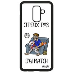 Чехол на смартфон Samsung Galaxy A6 Plus 2018, "Не могу - у меня матч!" Спорт Кубок Utaupia