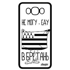 Чехол на смартфон Samsung Galaxy J7 2016, "Еду в Бретань" Флаг Государственный Utaupia