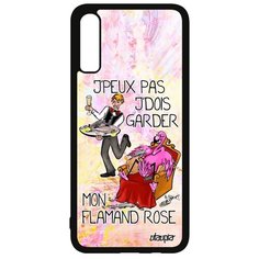 Чехол на смартфон Samsung Galaxy A70, "Не могу - у меня фламинго!" Юмор Повод Utaupia