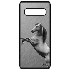 Чехол на смартфон Samsung Galaxy S10 Plus, "Лошадь" Дикая Животное Utaupia