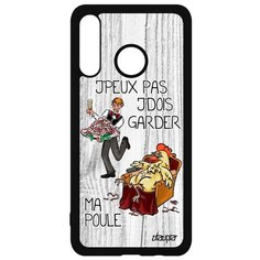Чехол на смартфон Huawei P30 Lite, "Не могу - у меня курица!" Карикатура Юмор Utaupia