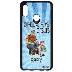 Чехол на смартфон P Smart 2019, "Не могу - стал дедом!" Карикатура Дед Utaupia