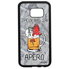 Чехол на смартфон Samsung Galaxy S7, "Не могу - у меня аперитив!" Шутка Юмор Utaupia