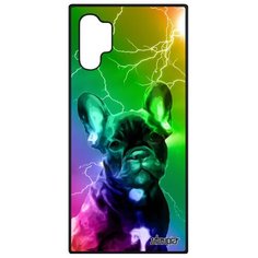 Чехол на смартфон Galaxy Note 10 Plus, "Бульдог" Компаньон Кобель Utaupia