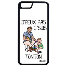 Чехол на смартфон iPhone 6 6S Plus, "Не могу - стал дядей!" Карикатура Комикс Utaupia