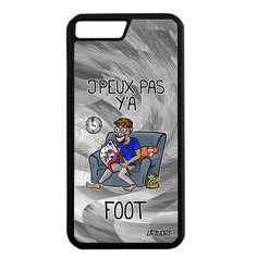 Чехол на смартфон Apple iPhone 7 Plus, "Не могу - смотрю футбол!" Карикатура Повод Utaupia