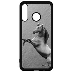 Чехол на смартфон P30 Lite, "Лошадь" Дикая Рысак Utaupia