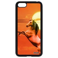 Чехол на смартфон Huawei Y5 2018, "Лошадь" Конь Лощадка Utaupia