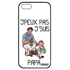 Чехол на смартфон Apple iPhone 5 5S SE, "Не могу - стал папой!" Шутка Семья Utaupia