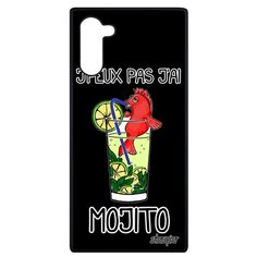 Чехол на смартфон Samsung Galaxy Note 10, "Не могу - у меня мохито!" Пародия Коктейль Utaupia