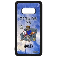 Чехол на смартфон Samsung Galaxy S10e, "Не могу - смотрю гандбол!" Комикс Гандбол Utaupia