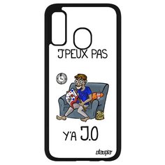 Чехол на смартфон Samsung Galaxy A40, "Не могу - олимпийские игры!" Повод Карикатура Utaupia