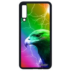 Чехол на смартфон Samsung Galaxy A7 2018, "Орел" Хищник Птица Utaupia