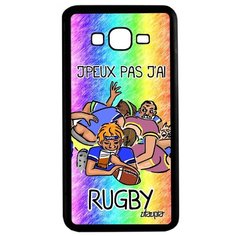 Чехол на смартфон Galaxy Grand Prime, "Не могу - у меня регби!" Игра Юмор Utaupia