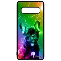 Чехол на смартфон Samsung Galaxy S10, "Бульдог" Телохранитель Мастиф Utaupia