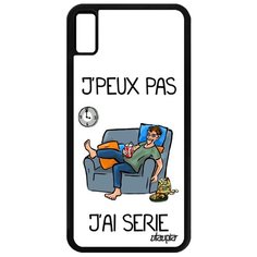 Чехол на смартфон Apple iPhone XS Max, "Не могу - у меня сериал!" Фильм Карикатура Utaupia