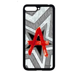 Чехол на смартфон Huawei Y6 2018, "Анархия" Революция Безвластие Utaupia