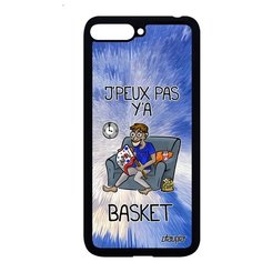 Чехол на смартфон Y6 2018, "Не могу - смотрю баскетбол!" Комикс Игра Utaupia