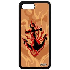 Чехол на смартфон Honor 10, "Якорь" Океан Цепь Utaupia