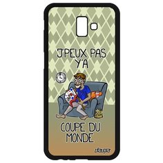 Чехол на смартфон Samsung Galaxy J6 Plus 2018, "Не могу - кубок мира!" Шутка Юмор Utaupia