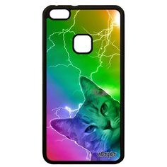 Чехол на смартфон Хуавей P10 Лайт французский дизайн Котик Тигристый Кошка Utaupia