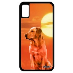 Чехол на смартфон Apple iPhone X, "Лабрадор" Зверь Щенок Utaupia