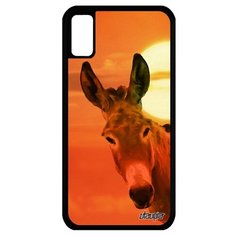 Чехол на смартфон iPhone XS, "Осел" Ишак Лошак Utaupia