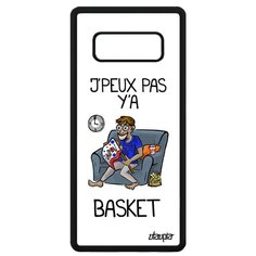 Чехол на смартфон Galaxy Note 8, "Не могу - смотрю баскетбол!" Карикатура Повод Utaupia