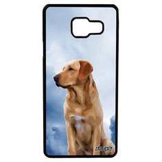 Чехол на смартфон Samsung Galaxy A3 2016, "Лабрадор" Собачий Спасатель Utaupia