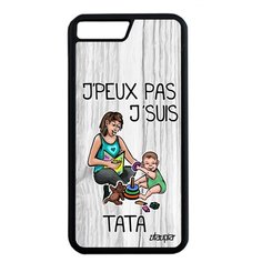 Чехол на смартфон Apple iPhone 7 Plus, "Не могу - стала тетей!" Пародия Комикс Utaupia