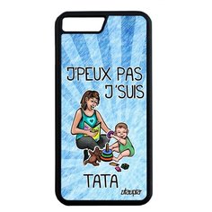 Чехол на смартфон iPhone 7 Plus, "Не могу - стала тетей!" Карикатура Комикс Utaupia