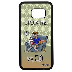 Чехол на смартфон Galaxy S7, "Не могу - олимпийские игры!" Спорт Карикатура Utaupia