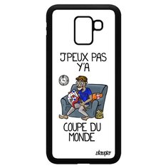 Чехол на смартфон Galaxy J6 2018, "Не могу - кубок мира!" Болельщик Шутка Utaupia