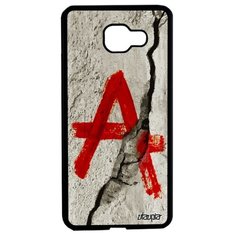 Чехол на смартфон Galaxy A5 2016, "Анархия" Саботаж Революция Utaupia