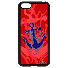 Чехол на смартфон Huawei Y5 2018, "Якорь" Моряк Шхуна Utaupia