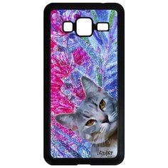 Чехол на смартфон Samsung Galaxy J3 2016, "Котик" Пушистый Зверь Utaupia