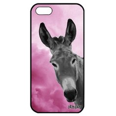 Чехол на смартфон iPhone 5 5S SE, "Осел" Глупец Домашний Utaupia