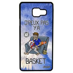 Чехол на смартфон Samsung Galaxy A3 2016, "Не могу - смотрю баскетбол!" Комикс НБА Utaupia
