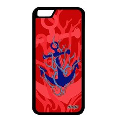 Чехол на смартфон Apple iPhone 6 6S, "Якорь" Шхуна Матрос Utaupia