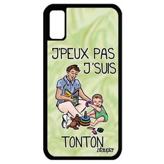 Чехол на смартфон Apple iPhone X, "Не могу - стал дядей!" Пародия Семья Utaupia
