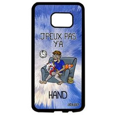 Чехол на смартфон Galaxy S7 Edge, "Не могу - смотрю гандбол!" Шутка Спорт Utaupia